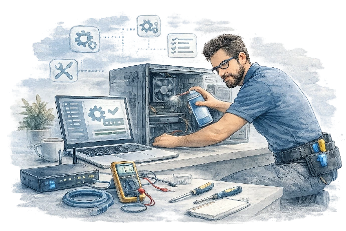 Maintenance informatique permettant de vérifier et optimiser un ordinateur