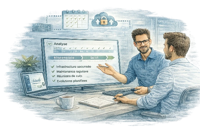 Accompagnement informatique pour le suivi et l’évolution du système d’information